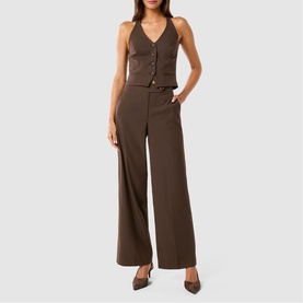 Tyla High-Rise Wide Leg Trousers