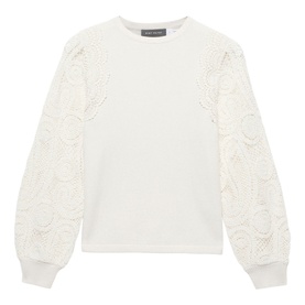 Crochet Sleeve Sweater