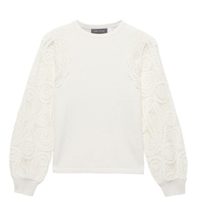 Crochet Sleeve Sweater