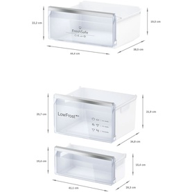 Built-in Fridge-Freezer Combination