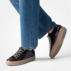Pauls Leather Trainers