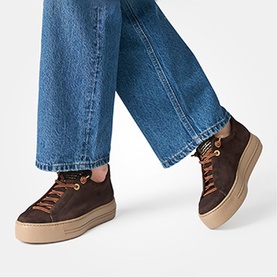 Pauls Leather Trainers