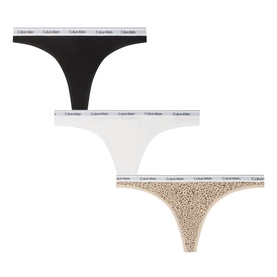 Three-Pack Icon Logo Thongs