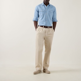 Patch Pocket Denim Shirt
