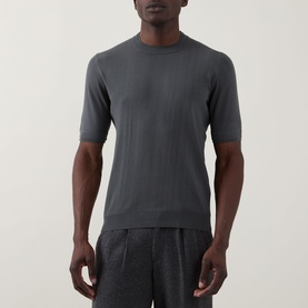 Fine Knit T-Shirt