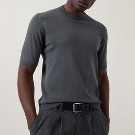 Fine Knit T-Shirt