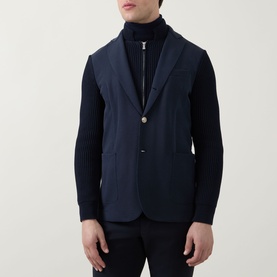 Hybrid Knitted Blazer