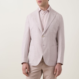 Stripe Single-Breasted Blazer