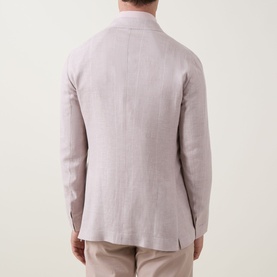 Stripe Single-Breasted Blazer