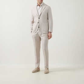 Patch Pocket Single-Breasted Blazer