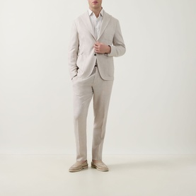 Patch Pocket Single-Breasted Blazer