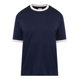Stripe-Trim T-Shirt