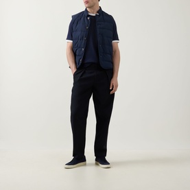 Stripe-Trim T-Shirt
