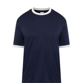 Stripe-Trim T-Shirt