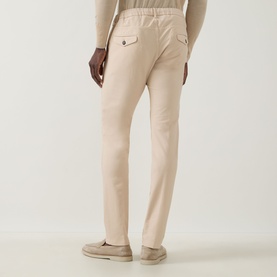 Stretch Tapered Trousers