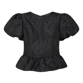 Screenplay Jacquard Bow Top