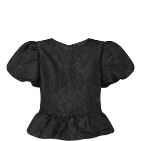 Screenplay Jacquard Bow Top