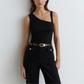 Aysha Asymmetric Vest