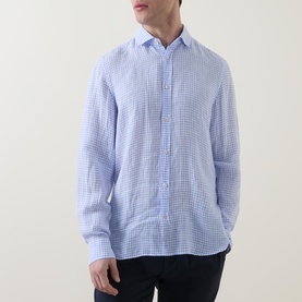 Check Linen Shirt
