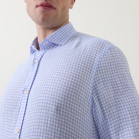 Check Linen Shirt