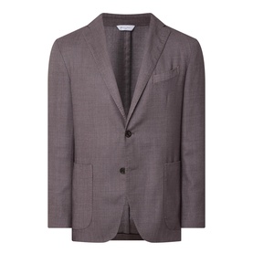 Hopsack Single-Breasted Blazer