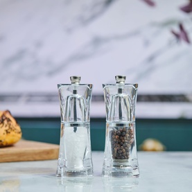 Crystal Salt & Pepper Mill Gift Set