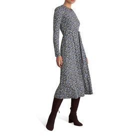 Dakota Abstract Printed Flared Dress