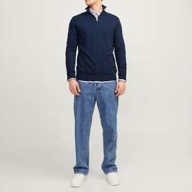 Emil Knitted Zip Sweater