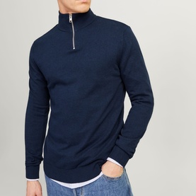 Emil Knitted Zip Sweater