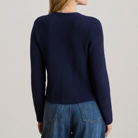Double-Breasted Knitted Jacket