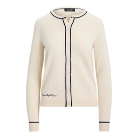 Script Logo Knitted Cardigan