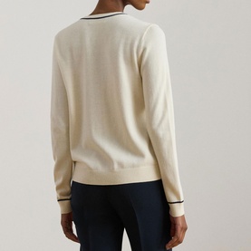 Script Logo Knitted Cardigan