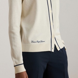Script Logo Knitted Cardigan
