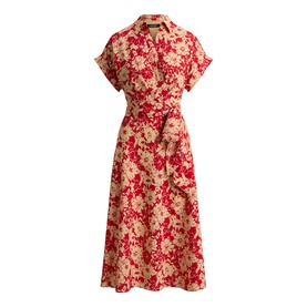 Floral Belted Dress