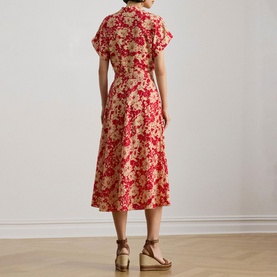 Floral Belted Dress