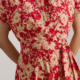 Floral Belted Dress