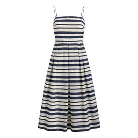 Striped Cocktail Dress