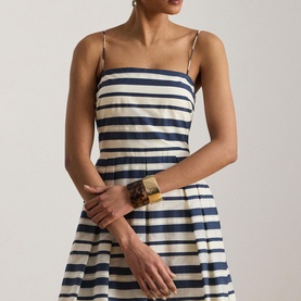 Striped Cocktail Dress