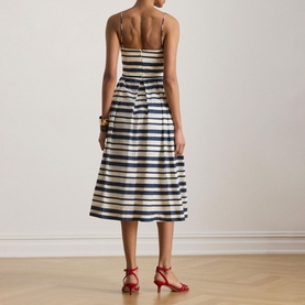 Striped Cocktail Dress
