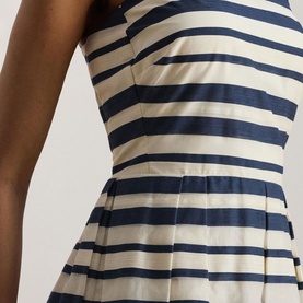 Striped Cocktail Dress