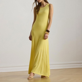 Fitted Bodice Flared Dress