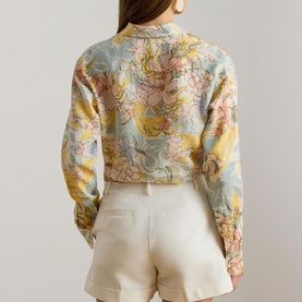 Floral Linen Shirt