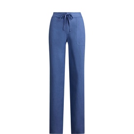 Linen Wide Leg Trousers