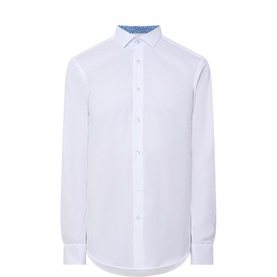 Kirk Geometric Trim Formal Shirt