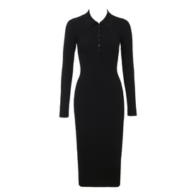 Sabra Knitted Shirt Dress