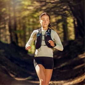 SWIFTVEST Trail Running Vest + 2x 500ml Soft Flasks M/L