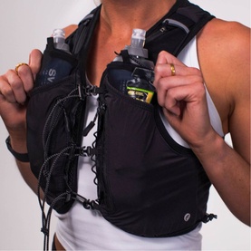 SWIFTVEST Trail Running Vest + 2x 500ml Soft Flasks M/L