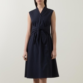 Tie Front Wrap Dress