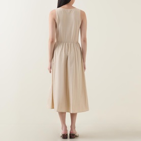 Solid Flared Dress