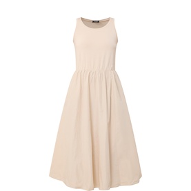 Solid Flared Dress